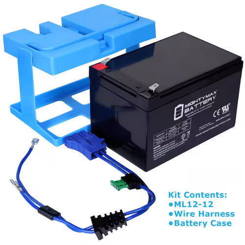 12-Volt 15AH Replacement Battery Compatible with Polaris RZR 900 Red